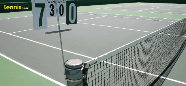 Tennis scoring system