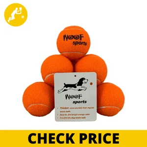 Best tennis balls for dogs by woof sports
